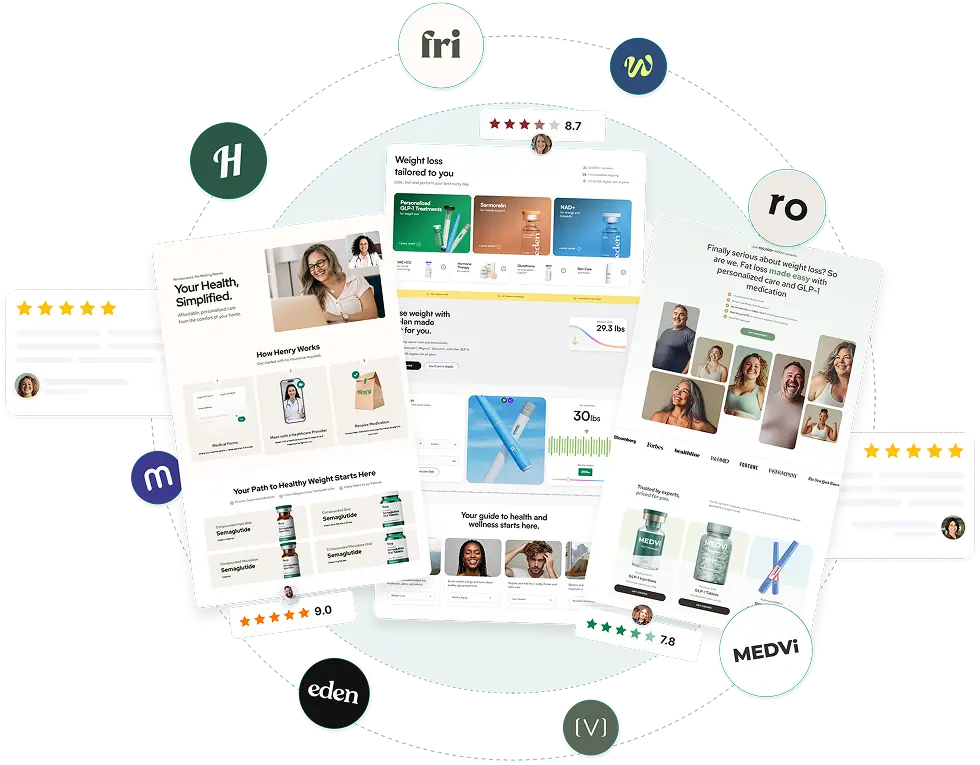 Best glp-1 providers compared with ratings, reviews, and screenshots of their telehealth platforms